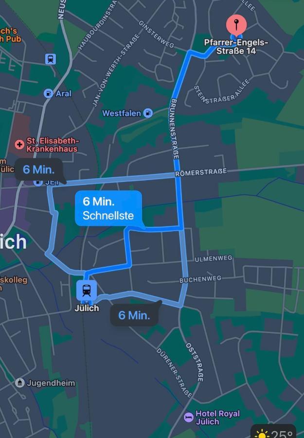 Ruhiges Juwel: Frisch Renoviert 100 Qm Apartment Julich Luaran gambar