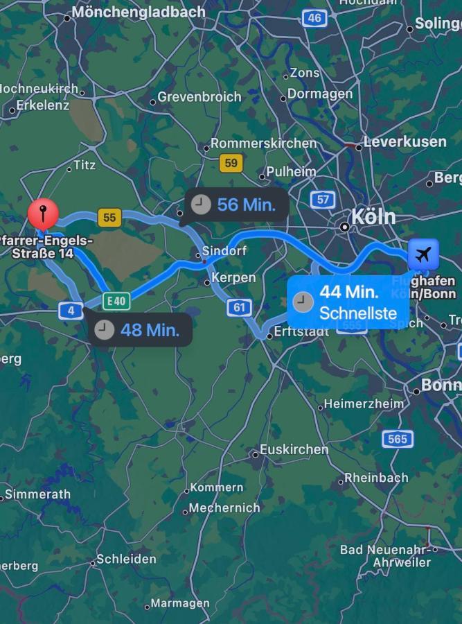 Ruhiges Juwel: Frisch Renoviert 100 Qm Apartment Julich Luaran gambar