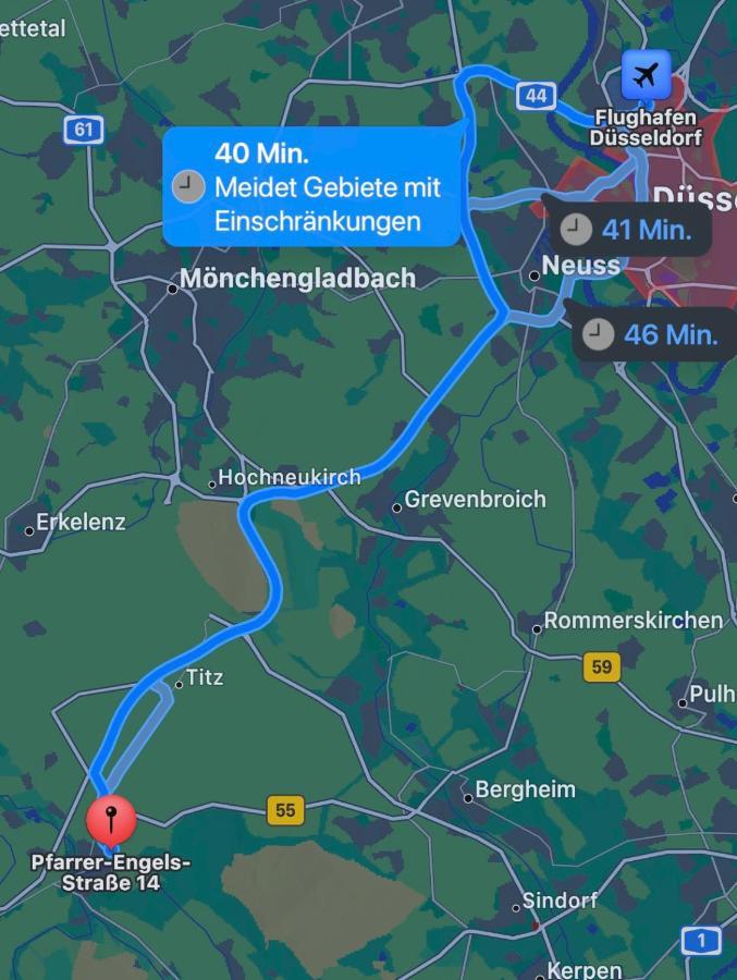 Ruhiges Juwel: Frisch Renoviert 100 Qm Apartment Julich Luaran gambar